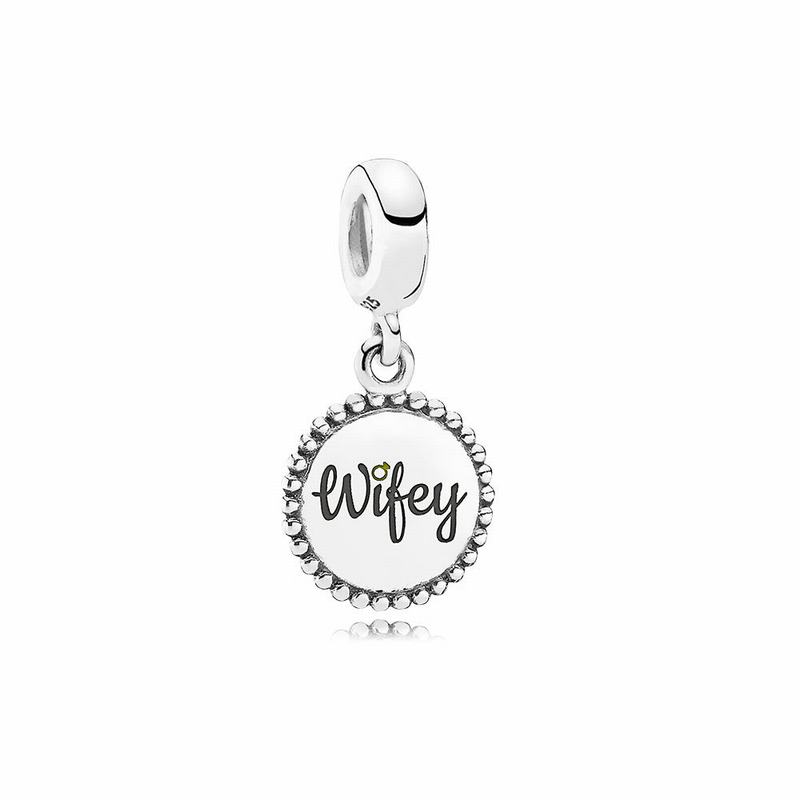 Pandora Wifey Charm - Sterling Silver - Canada | GP6334LQ